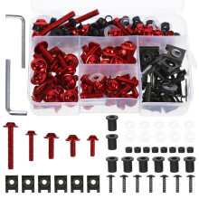 Accessories for Motorcycle Fairing Bolt Kit Motorbike Bolts Screw Set Goggles Universal
