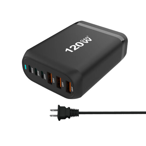Φορτιστής USB-C PD 120W 6 θυρών