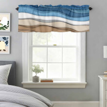 Landelijke bloemen- en bladvalance 42x18 inch