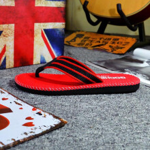 Mens Slippers Summer Flip Flops Shoes Sandals Male Slipper Flip-flops Flip Flops for Men Red 42