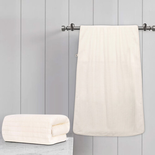 Serviette de bain en velours flocon de neige – Ultra absorbante,