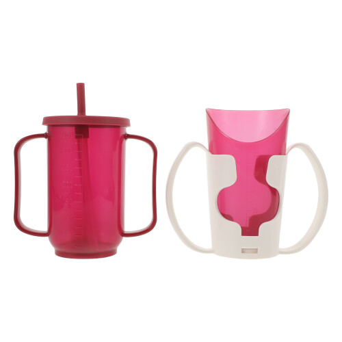 6Stk Senioren Trinkbecher, , Ergonomisch, Kunststoff 2