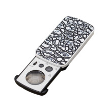 Slide-Out Jewelry Loupe Magnifiers 30X 60X 90X LED Glass Lighted Magnifying