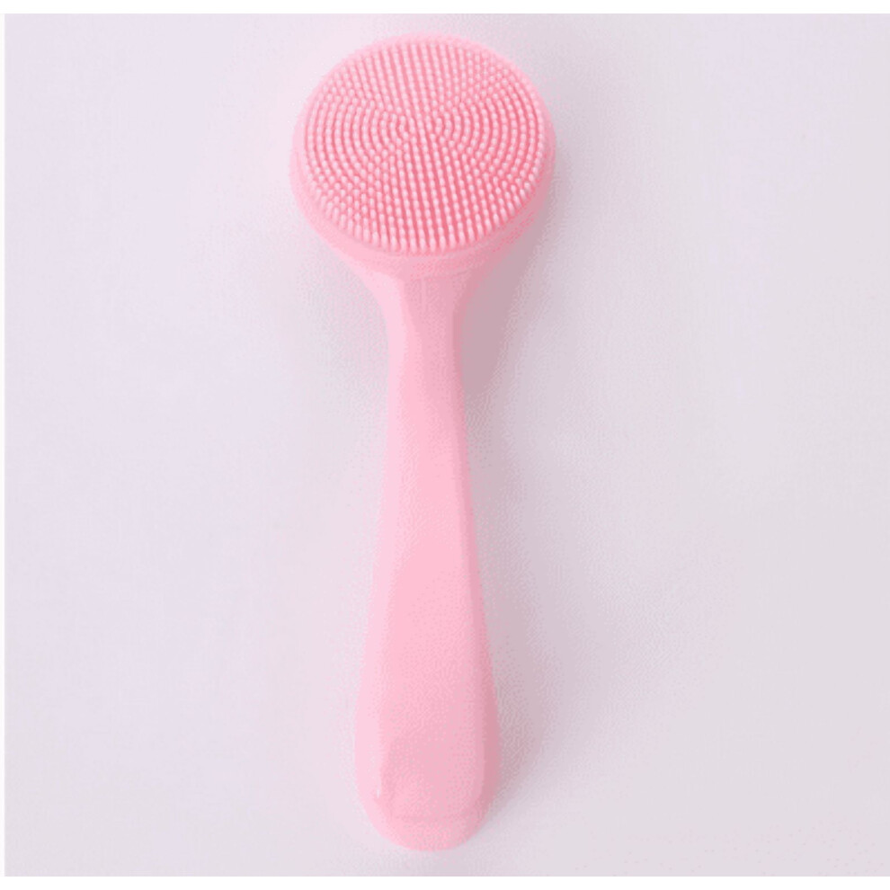 Silicone Facial Cleansing Brush, Deep Pore Exfoliator Tool, Gentle Blackhead Removal Device for Skincare Routine, Makeup Removal, Face Massage