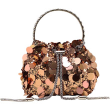 Večerná kabelka pre ženy s flitrami a trblietkami, crossbody