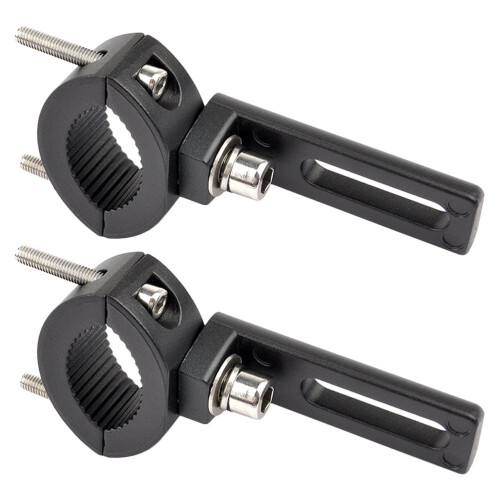 2pcs Motorcycle Fog Light Brackets Front Fork Lamp Bracket Motorcycle Light Holder