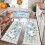 HEBE Fall Kitchen Rug Set 3 Pieces 1