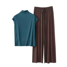 2025 Pigiama da donna a maniche corte, set da notte in 2 pezzi per il relax, completo coordinato per vacanze, outfit casual primaverili