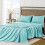 Twin Microfiber Sheet Set Dark Grey 3-Piece 1