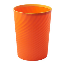Kleiner runder Plastikmülleimer (1,8 Gallonen)