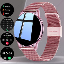 2025 Unisex Smartwatch | 100+ Sports Modes | Weather Forecast | Music/Photo Control | Find Phone | iOS & Android