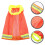 2Pièces Écran Nuque Casques Construction Respirant Orange Anti-Uv 10