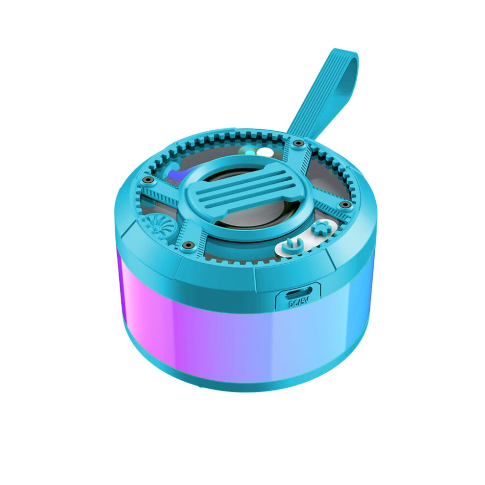 Mecha Mini Bluetooth Speaker With Rgb Lighting And Bass 9087558859374