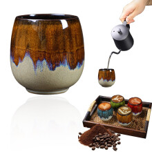 Tasses à expresso en céramique, modernes et sans anse, 60 ml