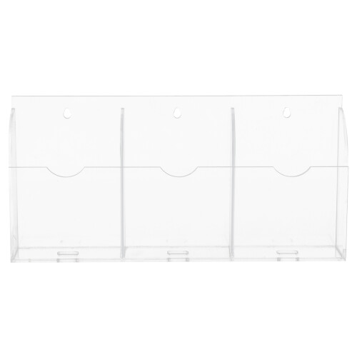 5Pièces Range Télécommandes Transparent Mural Multi-Usage 2
