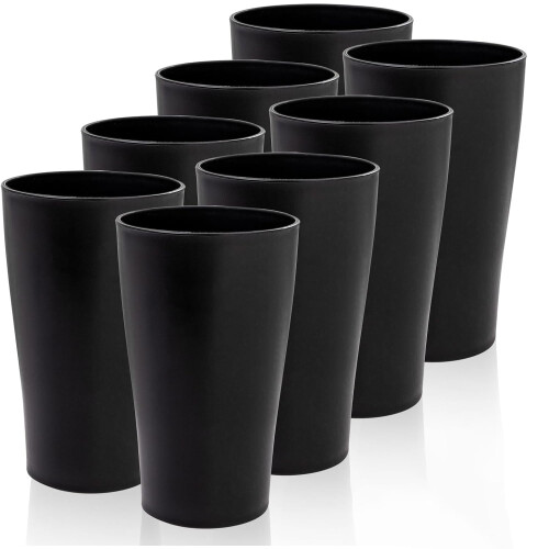 Muovinen vesimuki, 16oz, 8 kpl