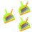 3Sets Mini Broom and Dustpan Set Multi-Color PP for Desktop Cleaning 6