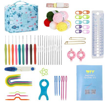 Crochet Kit,Crochet Accessories,Knitting Accessories,Blue Undersea
