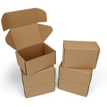 Brune Kraft Tuck Top-forsendelseskasser 7x5x2 tommer (25 stk.)