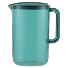Pichet Ă eau en plastique vert 2,2 L avec couvercle