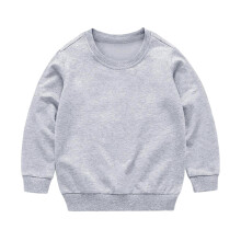 Shirts met lange mouwen voor jongens en meisjes, effen kleuren, ronde hals, casual en comfortabele hoodies, basic T-shirts voor tieners en jongeren.