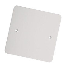 Plaque de recouvrement de douille vierge en acier inoxydable type 120