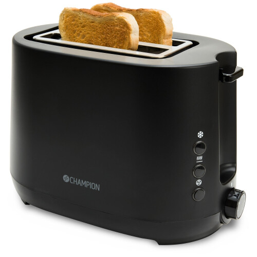 Champion Toaster 2 Scheiben 750W BR300 Mattschwarz