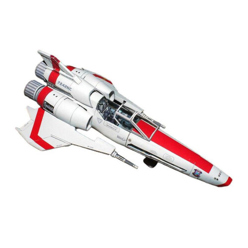 Galactica II 3D-papir rumskibsmodelsæt