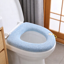 Funda para asiento de inodoro para todas las estaciones: cojín suave de EVA con diseño antideslizante para inodoros U/V/O/cuadrados. Accesorio de