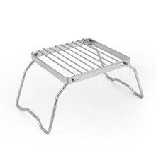 BBQ Grill Steel Portable Folding Barbecue Grill Mini Gas Stove Gr W7J1 W8Q4