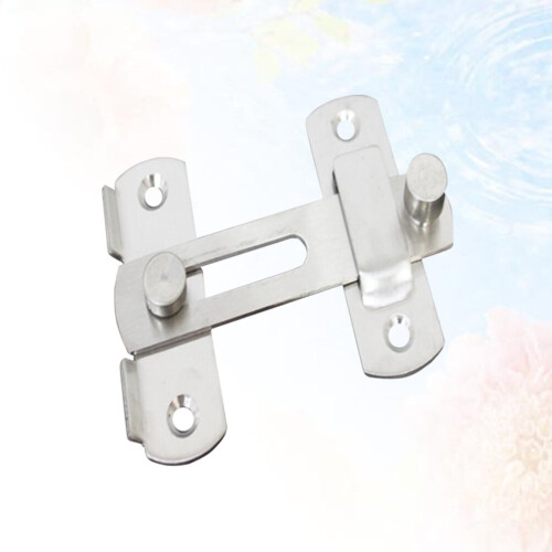 1Pack Safety Door Locks from Inside for Home Security in Stainless Steel Material