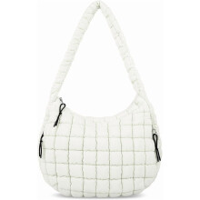 Dámská prošívaná taška Puffer Tote, prošívaná taška Carryall, měkká nadýchaná crossbody taška, lehká polstrovaná kabelka Hobo