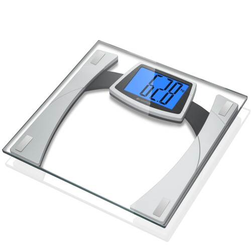 Champion Personal scale XL Display Glass PV210 Silver/Black