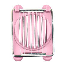 Slicer Cuts Luncheon Meat, Boiled Eggs Ham Into 11 Neat andEqual Slices Without Mashing (Only Suits Soft Food,No Hard Foods)