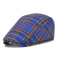 Berretti da strillone da uomo in cotone lavabile, traspiranti, leggeri, con visiera, regolabili e piatti.