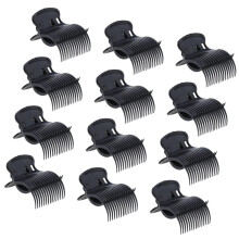 1 stuk universele salonklemmen voor verwarmde krulspelden - zwart