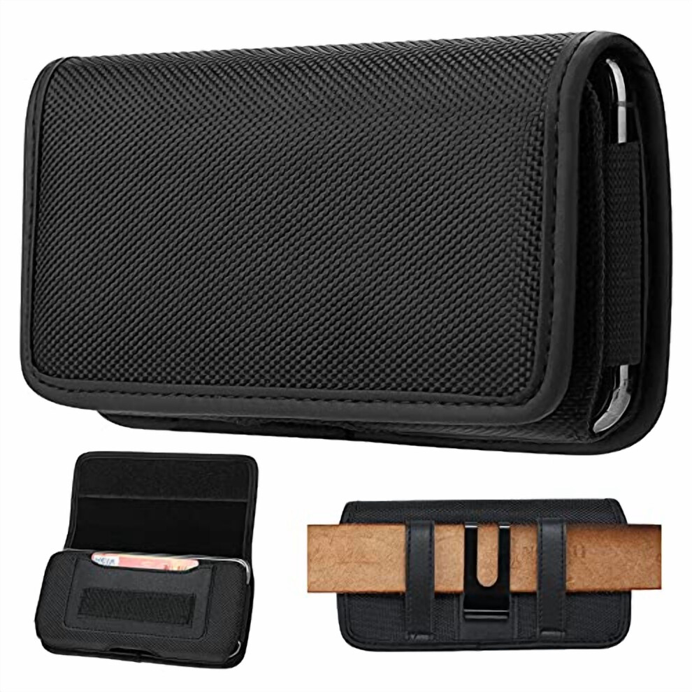 Universal Horizontal Cell Phone Holster Case With Belt Clip For Mobile Phone - Xxl 9448196279359