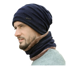 Mützen, Strickmützen, Wintermützen, winddichte Mützen mit Kapuze für Herren, warme Schals, Kapuzenmützen, Outdoor-Accessoires