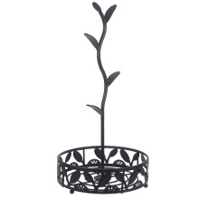 FRCOLOR Coffee Mug Holder Tree Stand Coffee Station Cup Holder Hanging Rack With Tea Bag Storage Tray