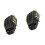 2Pièces Softball Protecteurs PU Noir Usage 5