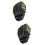 2Pièces Softball Protecteurs PU Noir Usage 8