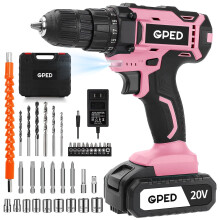 Zestaw wiertarko-wkrętarki bezprzewodowej 20 V z akumulatorem 1500 mAh