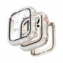 Carcasă impermeabilă 2 în 1 cu accesorii strălucitoare și protecție de ecran pentru Apple