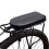 Pernă pentru șa de bicicletă de munte, PU, neagră, 36x17.5cm 1
