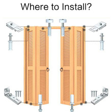 Everything You Need Bifold Door Hardware Repair Kit With Complete Parts