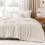 Boho effen dekbedovertrekset California King 1