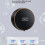 Touchless Automatic Sensor Soap Dispenser Foam Type-C Charging  Induction Hand Washer with Temperature Black 3