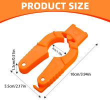 Clearance Sale!3PCS Plastic Bottle Cap Opener Water orange Can Opener Multi Purpose Water for Hands Seniors