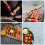20Pièces Brochettes Acier Réutilisables Pour Barbecue Extérieur 4