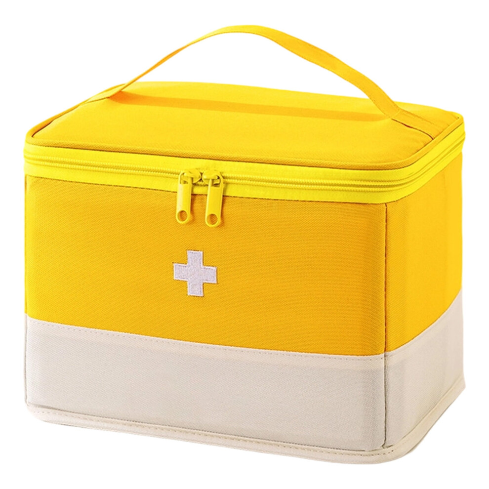 Red Empty First Aid Bag Â Trauma Organizer For First Responders, Car, Travel, Home, Office & Outdoor Use, Compatible With Standard Kits